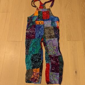 Colorful Patchwork Women's Jumpsuit